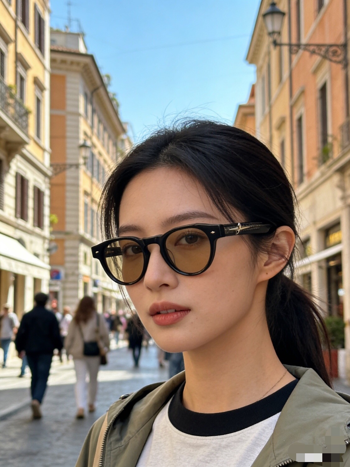 。。韩版板材眼镜框架女VON光学镜BOLD系列时尚近视防蓝光变色男潮