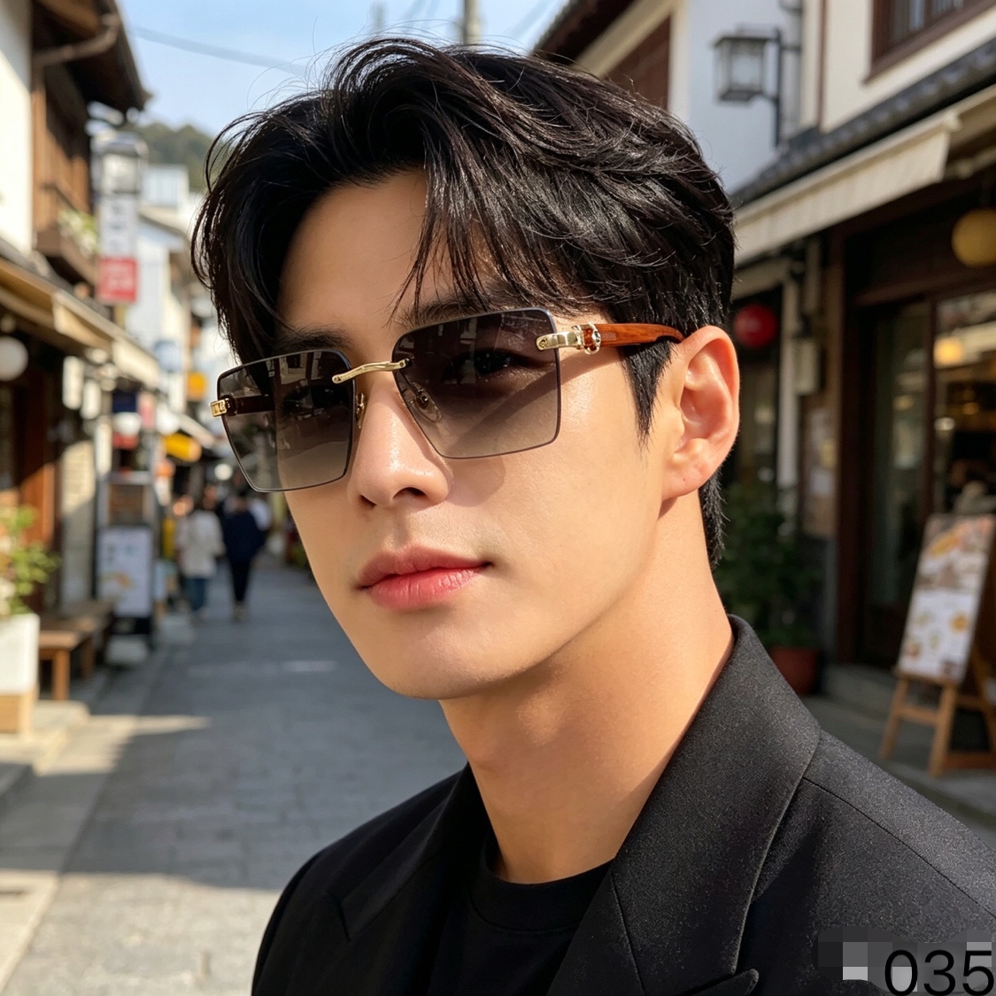 NO:823301,Cartie* retro simple frameless handsome men's sunglasses imitation wood grain temple sunglasses men's UV400 anti-UV glasses glasses sunglasses sunglasses, glasses, cartier19860909Cartie*复古简约无框痞帅男士墨镜仿木纹镜腿太阳镜男UV400防紫外线眼镜眼镜墨镜太阳镜,眼镜,cartier,glasses