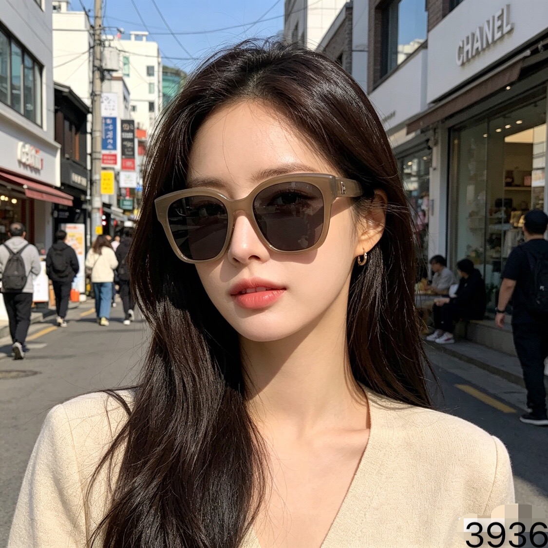 NO:823335,Chane* retro sunglasses sun protection travel bare-faced women anti-UV polarized sunglasses high-end glasses sunglasses sunglasses, glasses, chanel19860909Chane*复古太阳镜防晒旅游素颜女防紫外线偏光太阳镜高级感眼镜墨镜太阳镜,眼镜,chanel,glasses