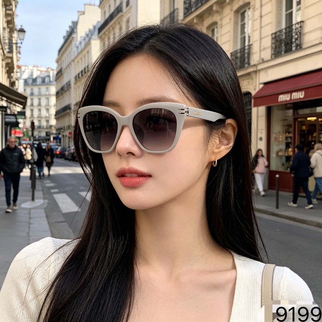 NO:823448,miumi* [Quality] Light luxury and elegant high-definition nylon mirrors/high-end retro new trend sunglasses women's sunglasses glasses sunglasses sunglasses, glasses, miumiu19860909miumi*【品质】轻奢优雅高清尼龙镜/高级感复古新潮流墨镜女太阳眼镜眼镜墨镜太阳镜,眼镜,miumiu,glasses