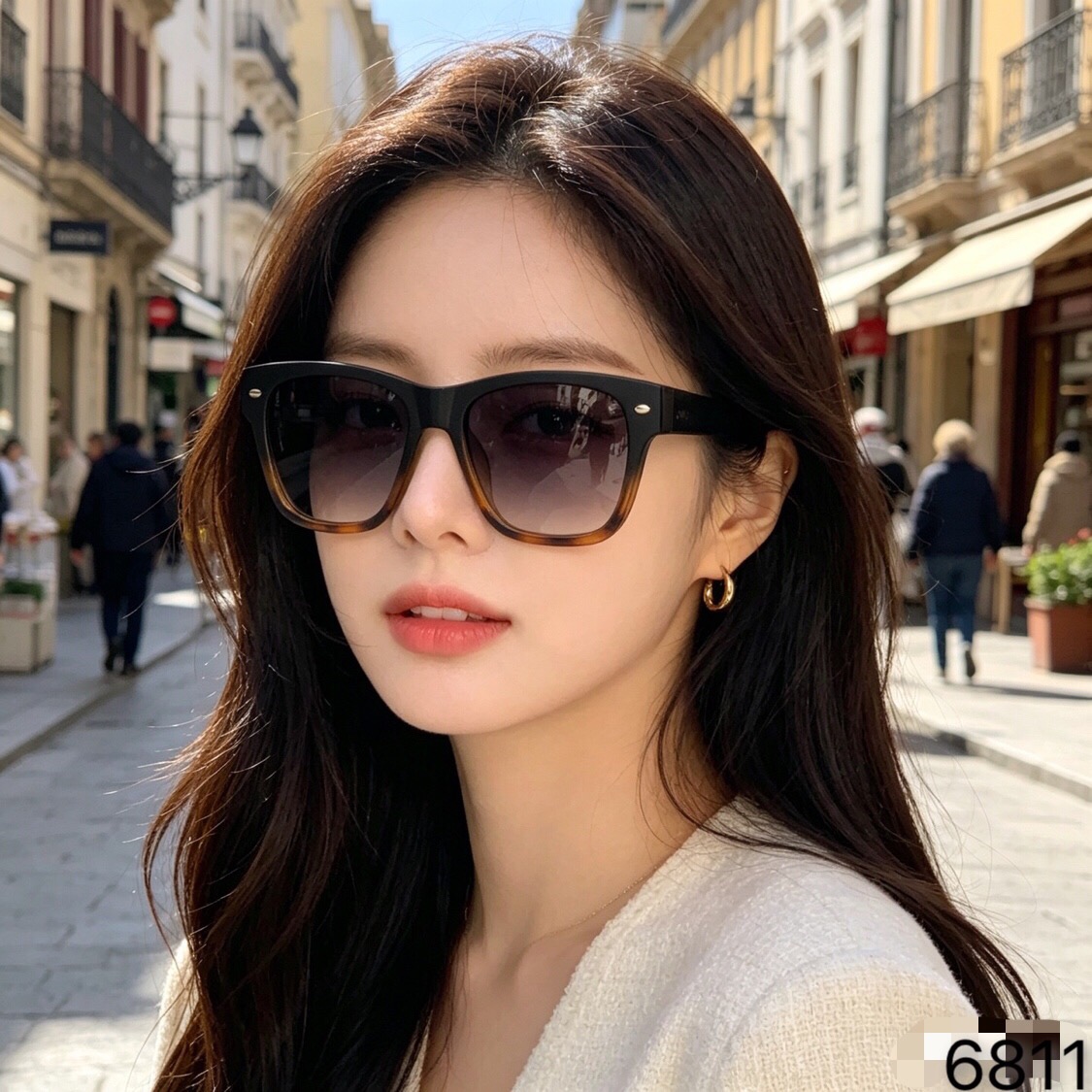 🔥🔥Gucc*太阳镜 男女同款偏光墨镜 旅游驾驶太阳眼镜新款