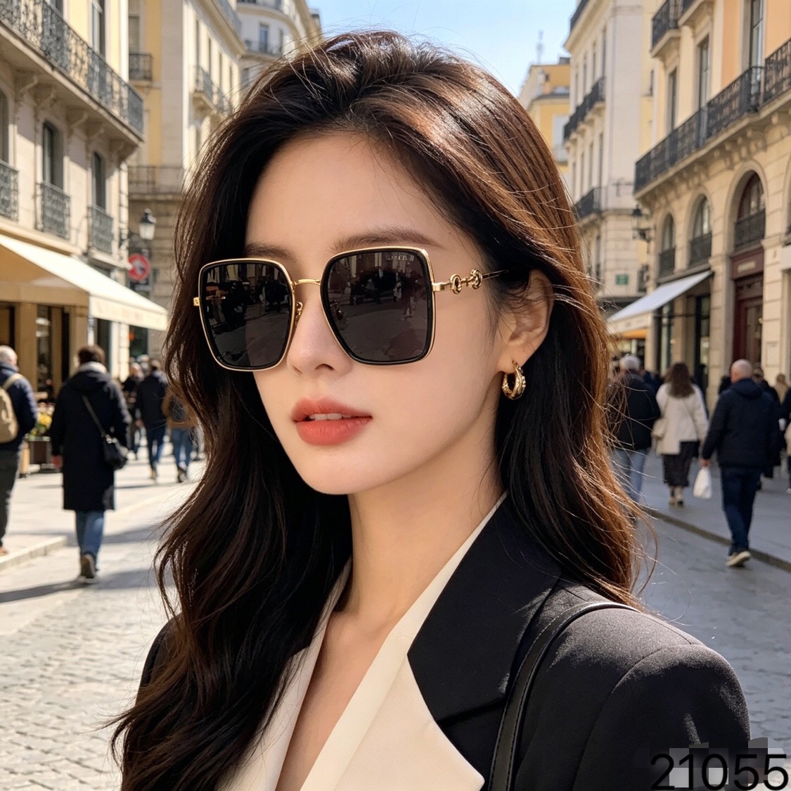 NO:826232,Gucc*2026 Korean women's large-frame sunglasses, high-end ins fashion retro holiday visor sunglasses, slimming glasses, sunglasses, sunglasses, glasses, gucci19860909Gucc*2026韩系女士大框墨镜高级感ins时尚复古假日遮阳太阳镜显瘦眼镜墨镜太阳镜,眼镜,gucci,glasses