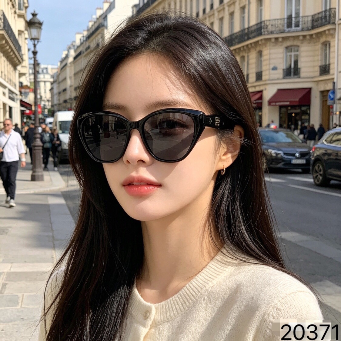 🔥🔥Chane*2026新款方框墨镜女高级感时尚个性太阳眼镜遮阳防紫外线高级感
