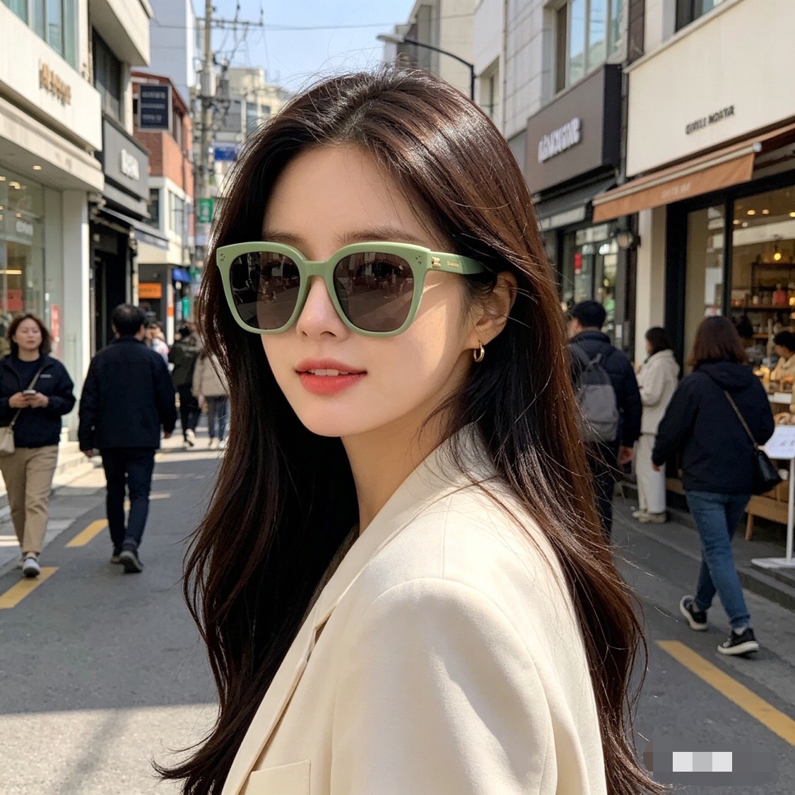 🔥🔥墨镜女2026新款美式复古辣妹网红眼镜防紫外线防晒太阳镜