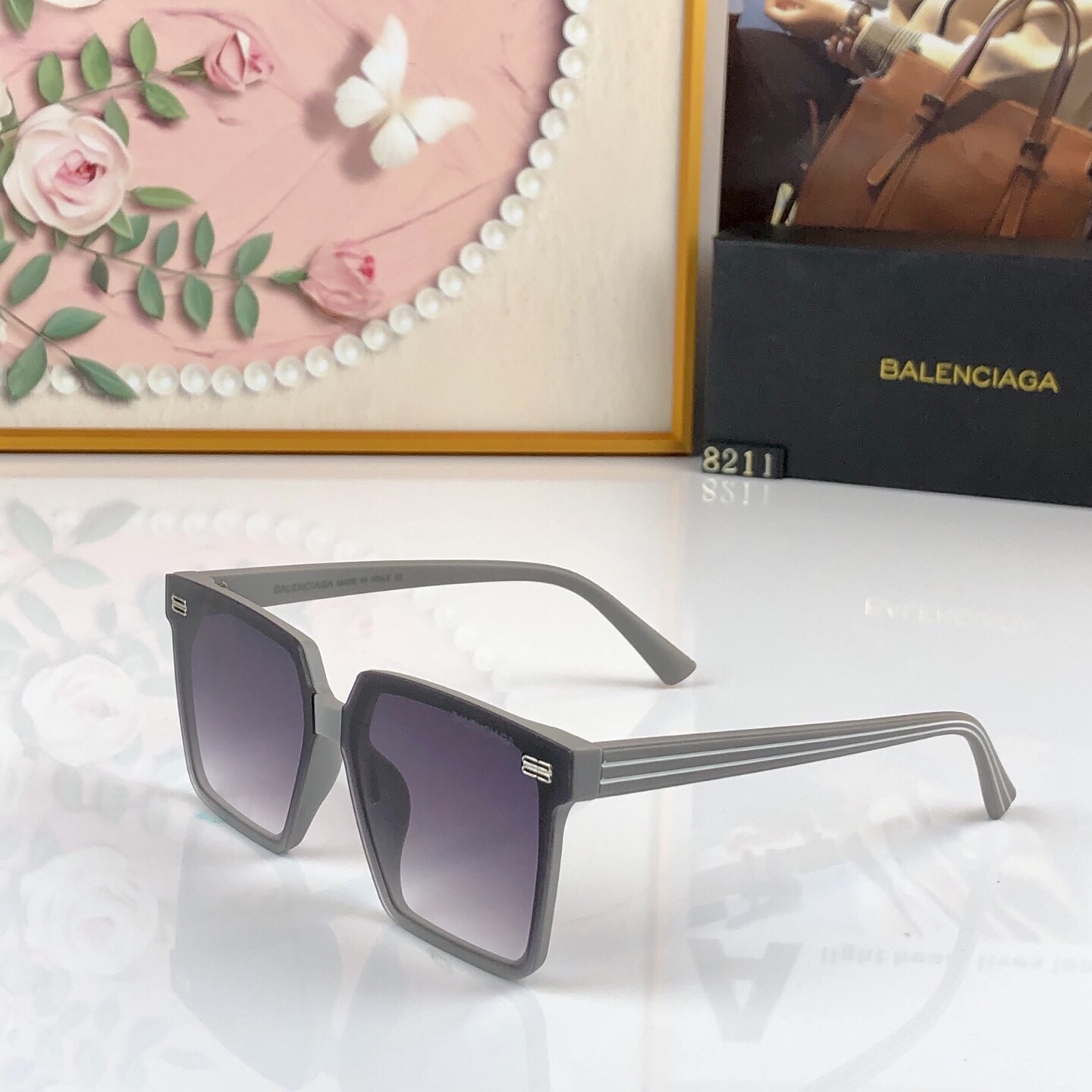 🔥🔥Balenciag*新款欧美潮流墨镜男女网红高级感时尚户外驾驶防紫外线太阳镜