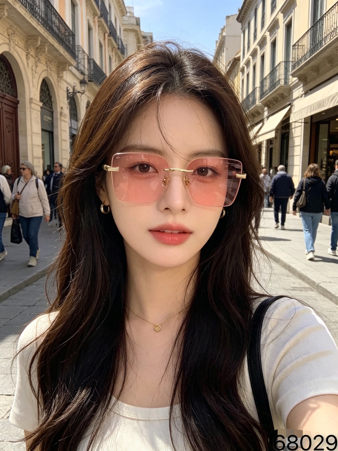NO:826446,Balenciag* new Korean style versatile rimless decorative sunglasses for men and women, simple, fashionable and high-end sunscreen sunglasses, sunglasses, sunglasses, glasses, balenciaga19860909Balenciag*新款韩版百搭无边框装饰太阳镜女男简约时尚高级感防晒墨镜眼镜墨镜太阳镜,眼镜,balenciaga,glasses