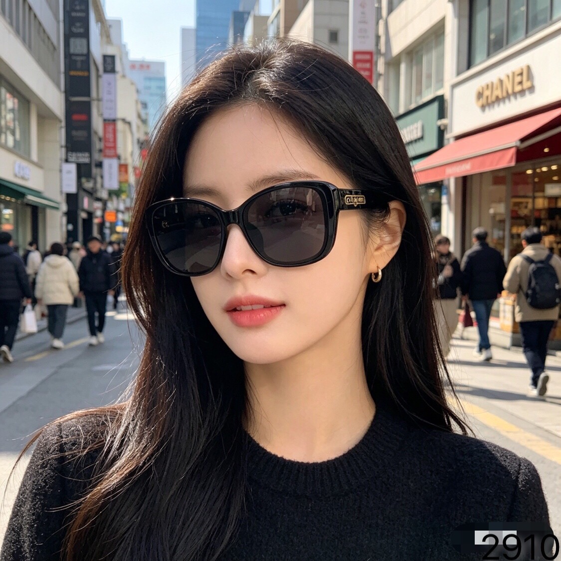 NO:827115,Chane*Xiaoxiang sunglasses women's fashion trend anti-UV retro hot girl travel sun protection driving high-value sunglasses glasses sunglasses sunglasses, glasses, chanel19860909Chane*小香墨镜女时尚潮流防紫外线复古辣妹旅行防晒开车高颜值太阳镜眼镜墨镜太阳镜,眼镜,chanel,glasses