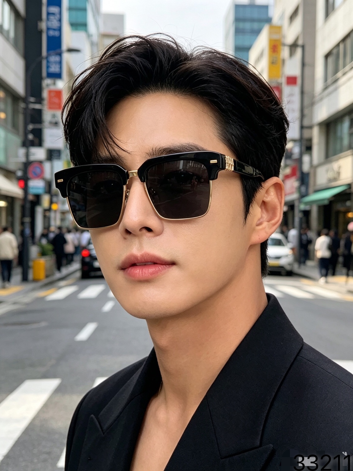 NO:827085,Miaojia's new European and American trendy sunglasses for men and women, Internet celebrities, high-end fashion, outdoor driving, anti-UV sunglasses, glasses, sunglasses, glasses19860909缪家新款欧美潮流墨镜男女网红高级感时尚户外驾驶防紫外线太阳镜眼镜墨镜太阳镜,眼镜,glasses