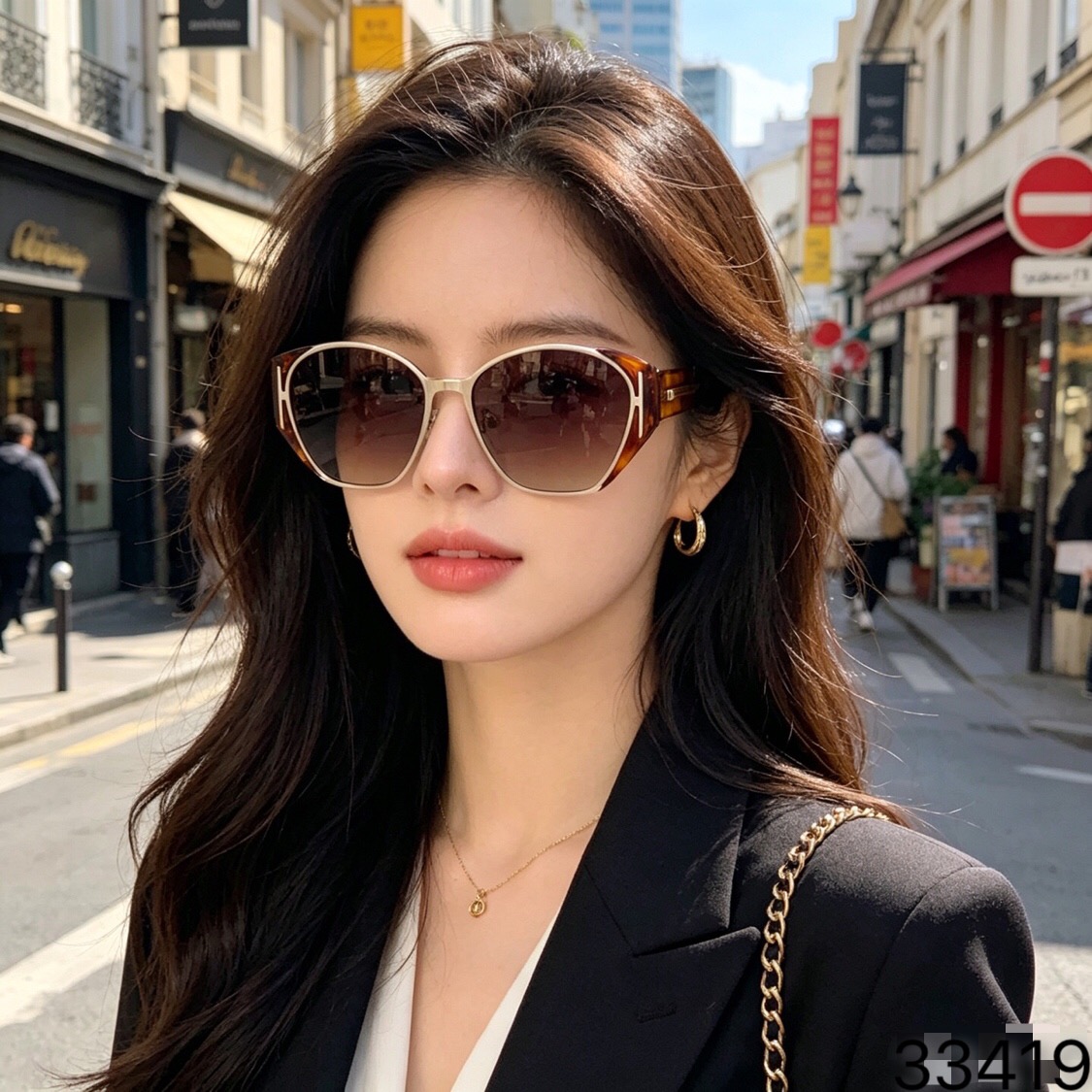 NO:827228,Dio* new fashion trend sunglasses Internet celebrity same style street shooting posing sunglasses women's anti-UV cat eye sunglasses glasses sunglasses sunglasses, glasses, dior19860909Dio*新款时尚潮流太阳眼镜网红同款街拍摆拍墨镜女防紫外线猫眼太阳镜眼镜墨镜太阳镜,眼镜,dior,glasses