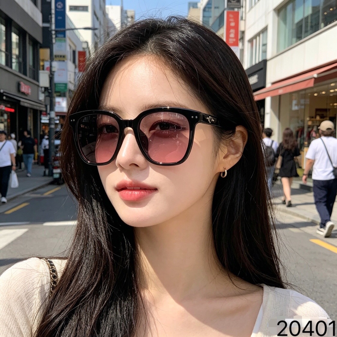 🔥🔥Chanel*2026新款超轻大框偏光墨镜女款高级感适合方圆脸防晒太阳眼镜