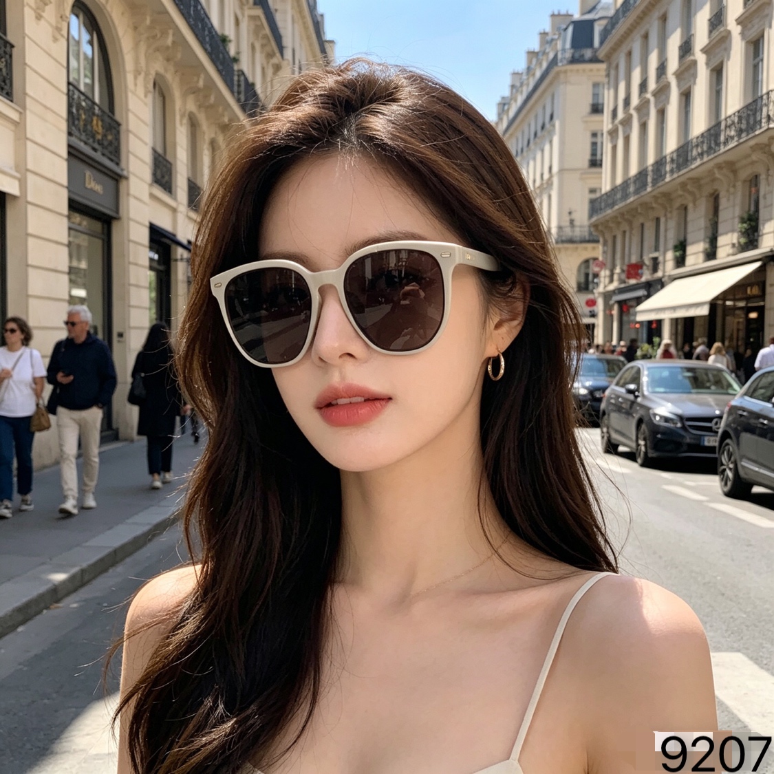 🔥🔥Dio*周翊然新款墨镜男高清尼龙百搭太阳镜大脸遮阳女