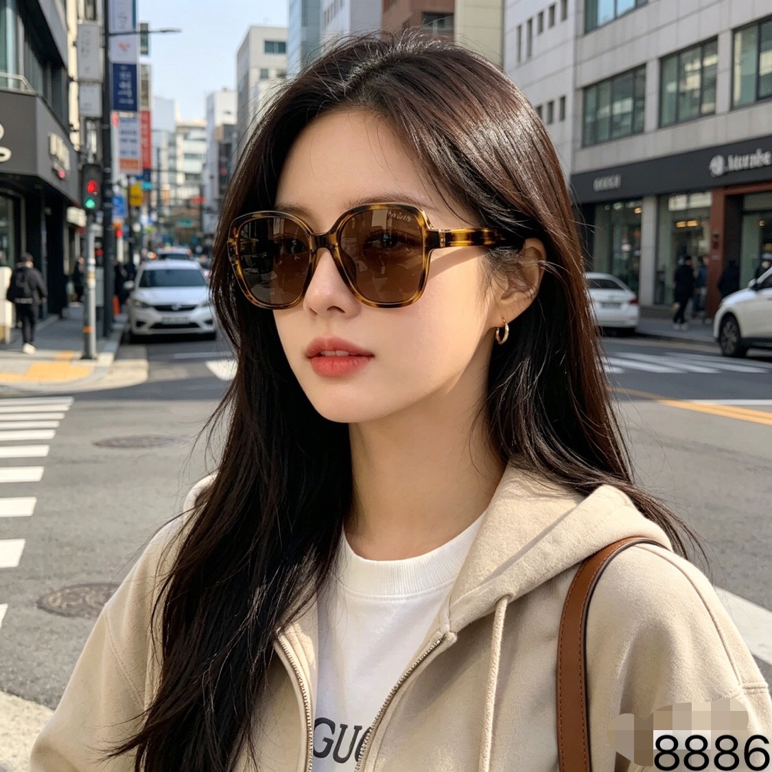 🔥🔥Prad*轻奢新款男女时尚太阳镜驾驶出游度假旅游墨镜逛街休闲墨镜