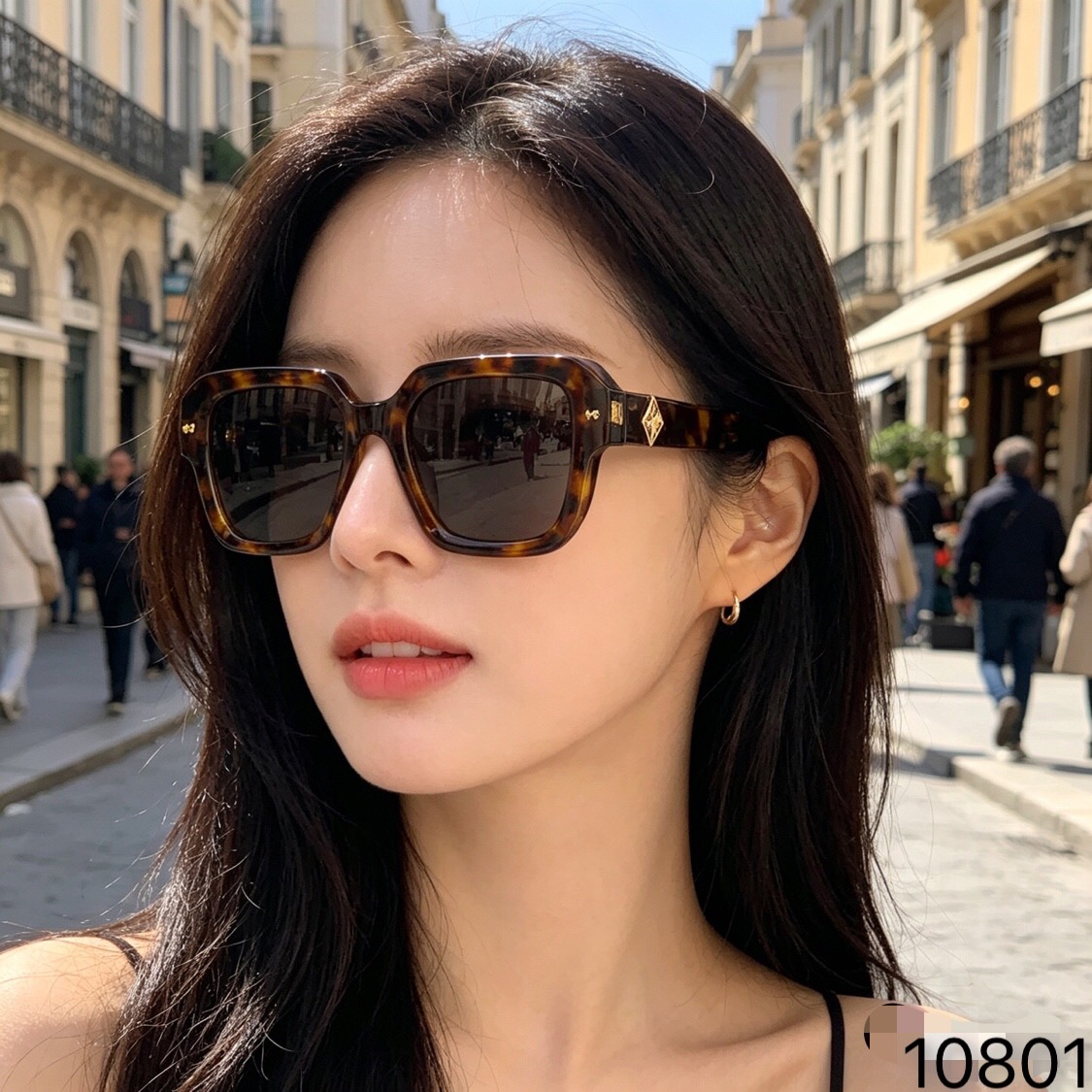 🔥🔥Gucc*新款太阳眼镜轻奢时尚板材方框太阳眼镜男女同款太阳镜