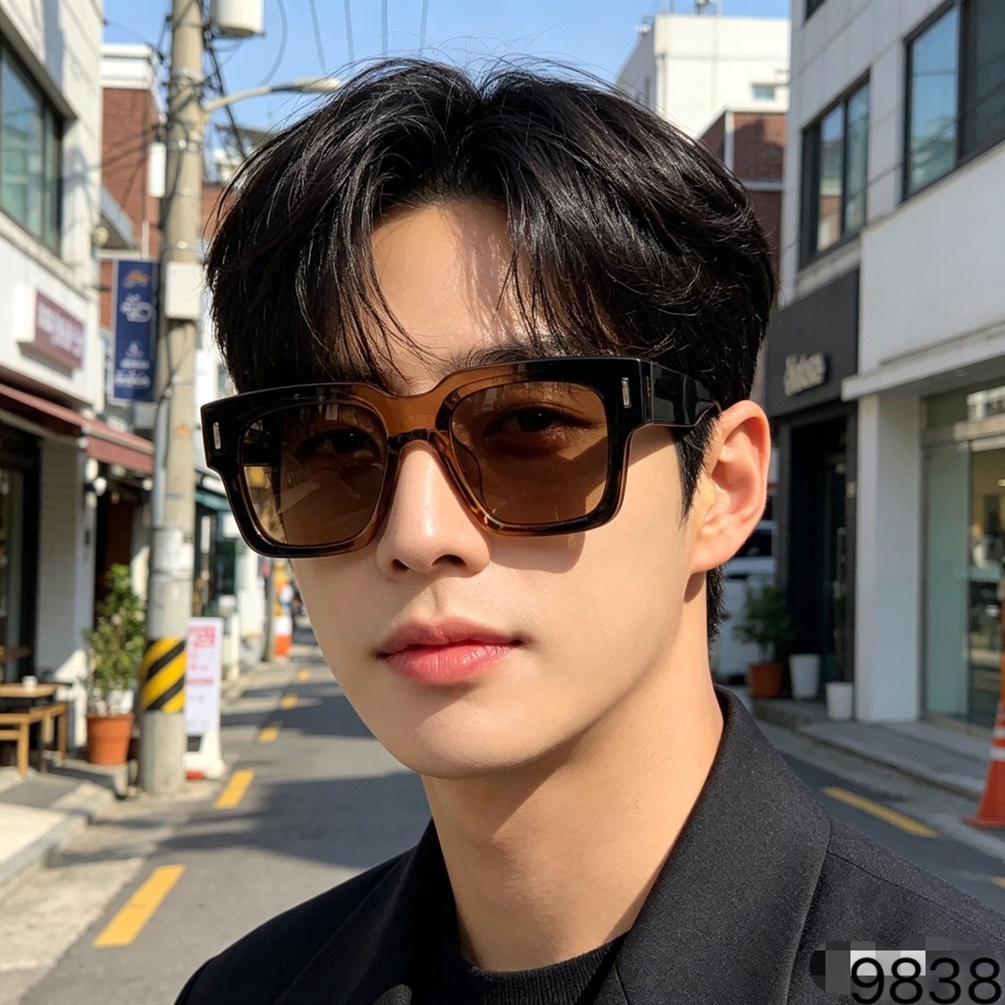 🔥🔥LOUISVUITTO*美式潮大框方形复古太阳眼镜潮男女网红时尚街拍墨镜ins开车