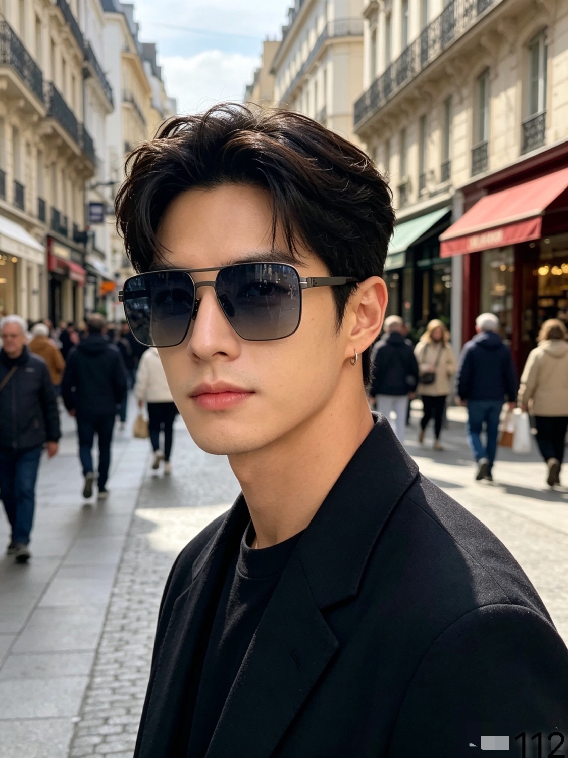 🔥🔥LOUISVUITTO*高清偏光太阳镜男超轻大框开车驾驶钓鱼墨镜防晒防紫外线旅游墨镜