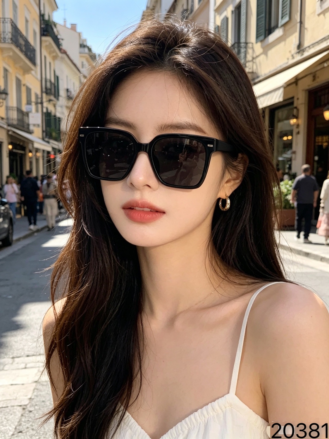 🔥🔥LOUISVUITTO*2026新款夏季户外防晒防紫外线太阳眼镜显脸小墨镜女款适合方圆脸
