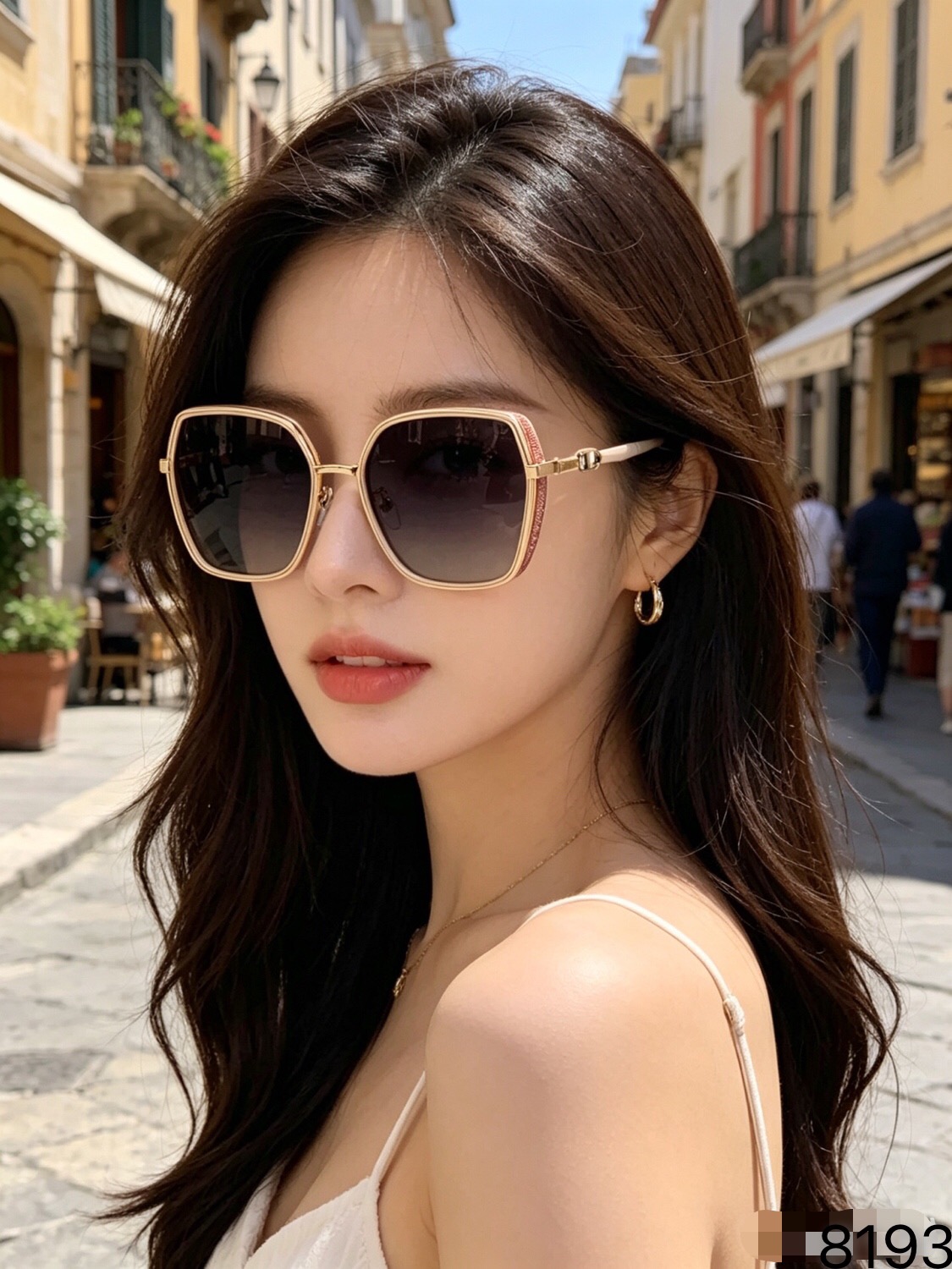 🔥🔥Dio*高级感墨镜女款2026新款显脸小防紫外线防晒偏光太阳眼镜