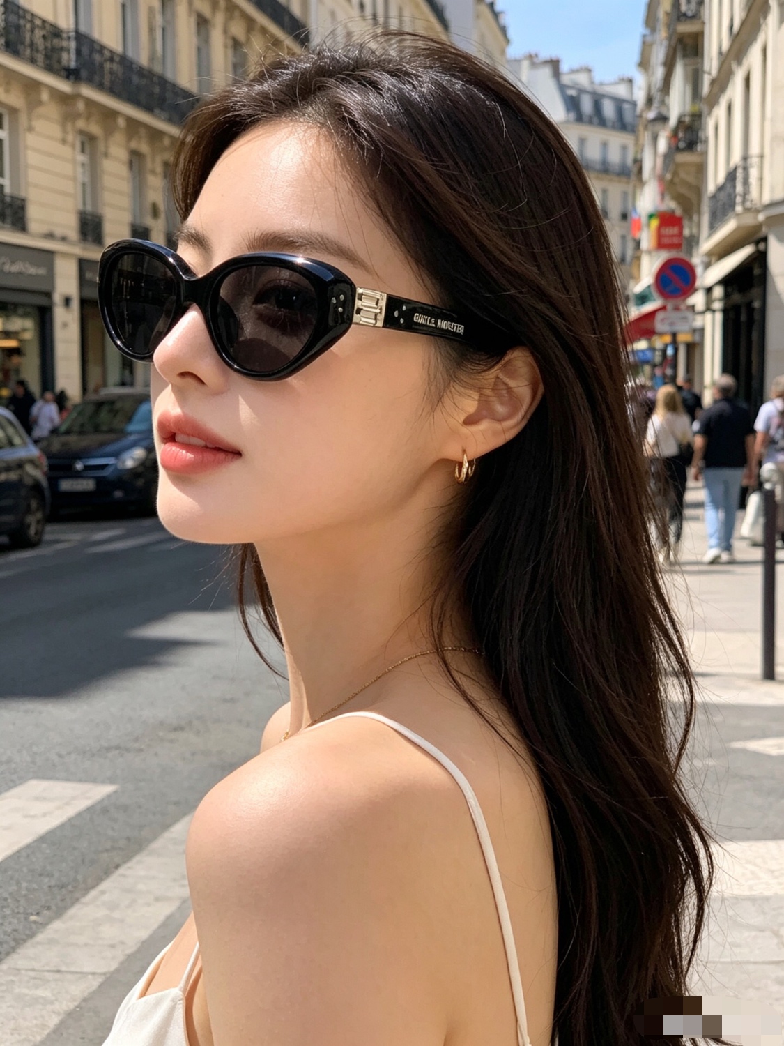 🔥🔥新品高端品质墨镜女士2026款大框太阳眼镜潮流时尚出游防晒神器