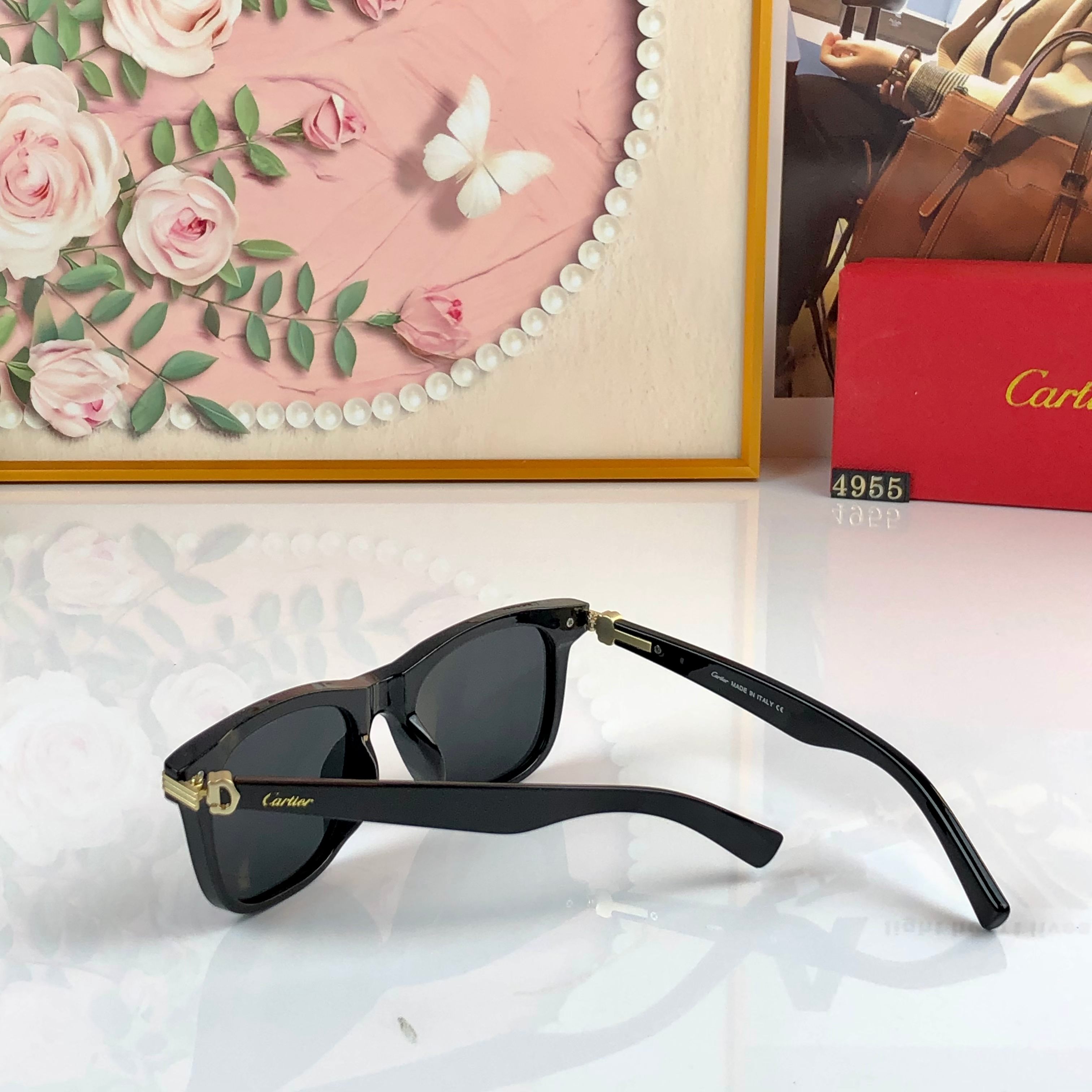 。。Cartie*2026款欧美时尚男方框简约舒适太阳眼镜博主旅游开车防晒墨镜