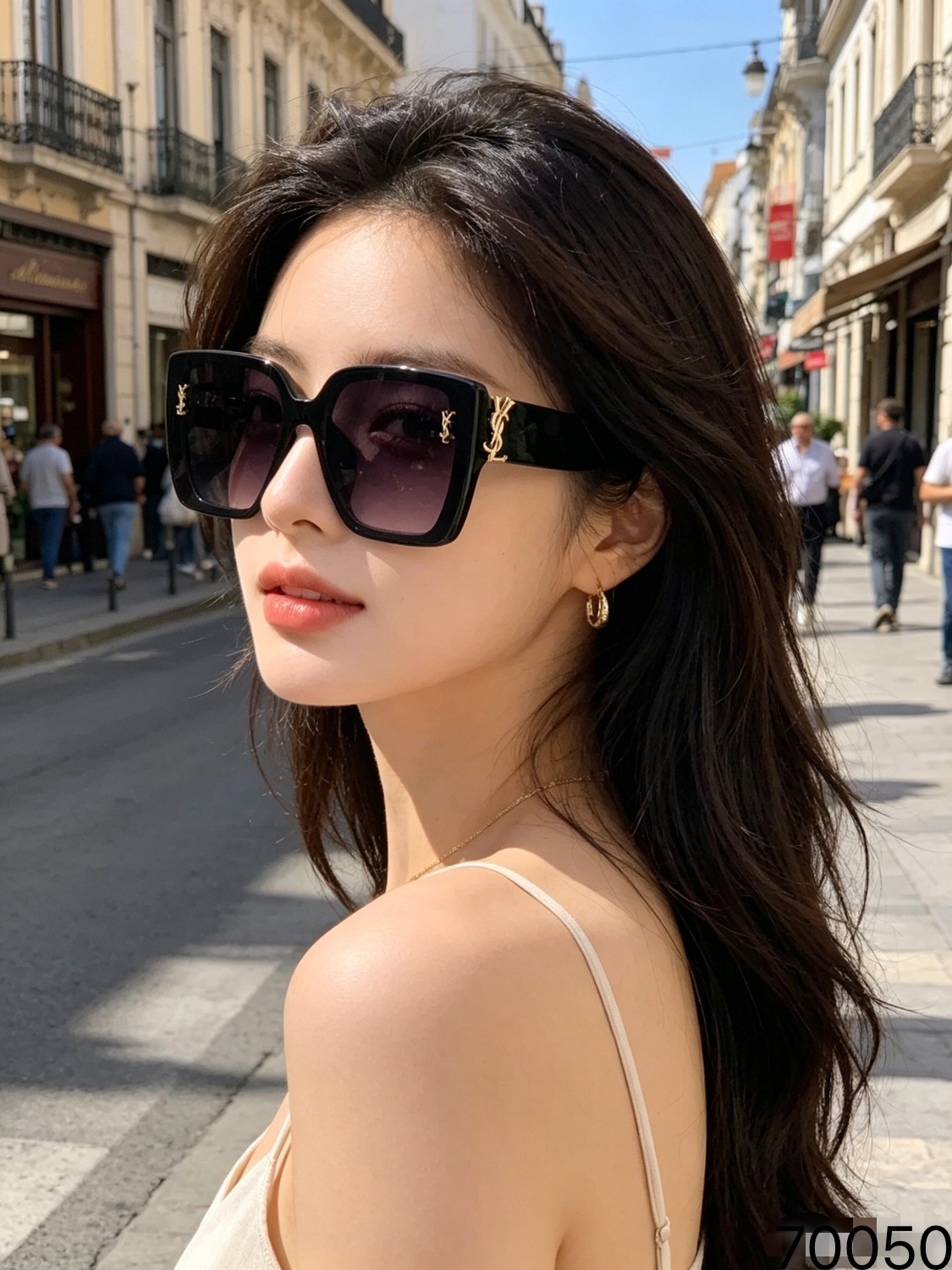 。YSL时尚新款太阳眼镜高品质高质感百搭遮阳潮大气