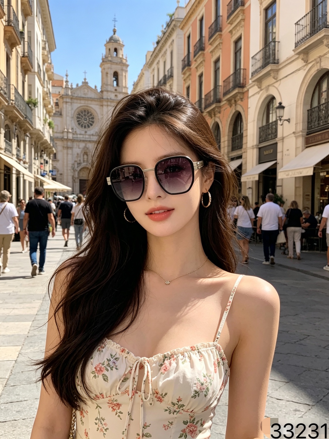 。Gucc*新款简约墨镜太阳镜男金属高级感防晒时尚眼镜女