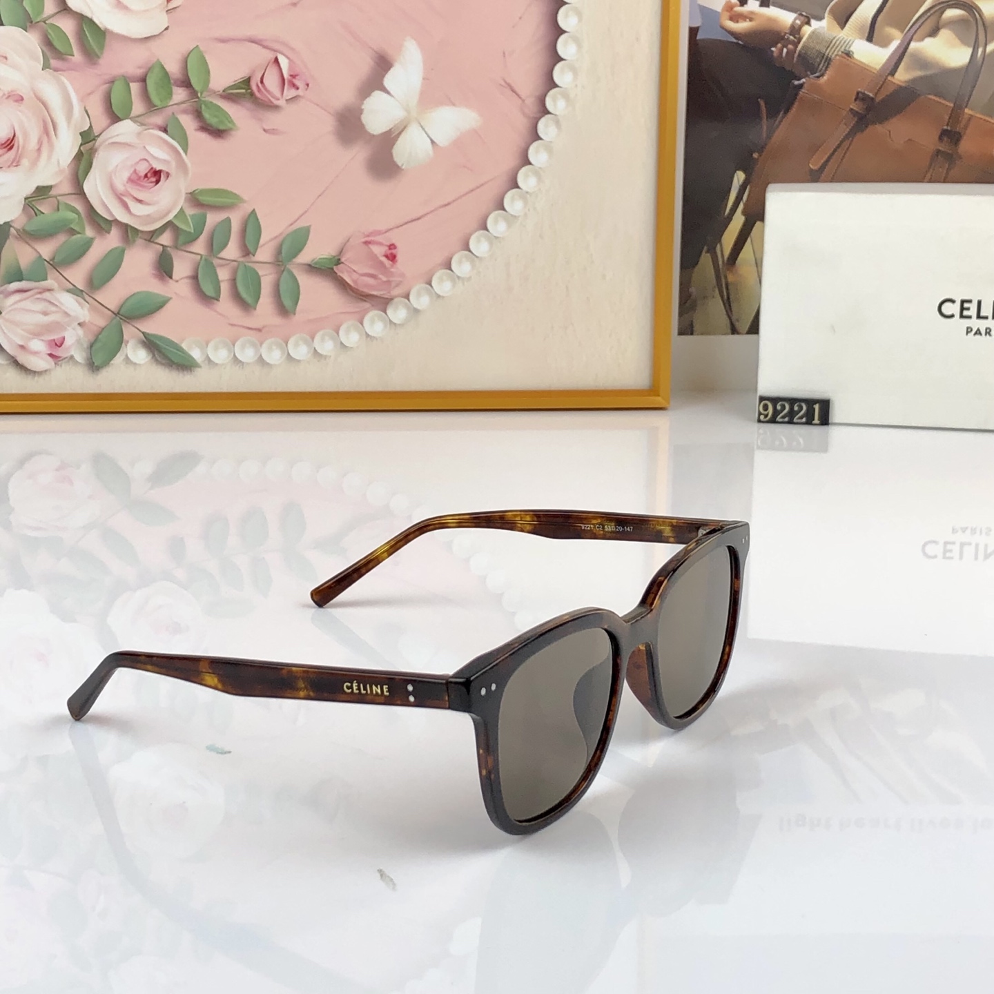 。Celin*墨镜休闲百搭太阳眼镜男女款韩国明星同款防晒防紫外线