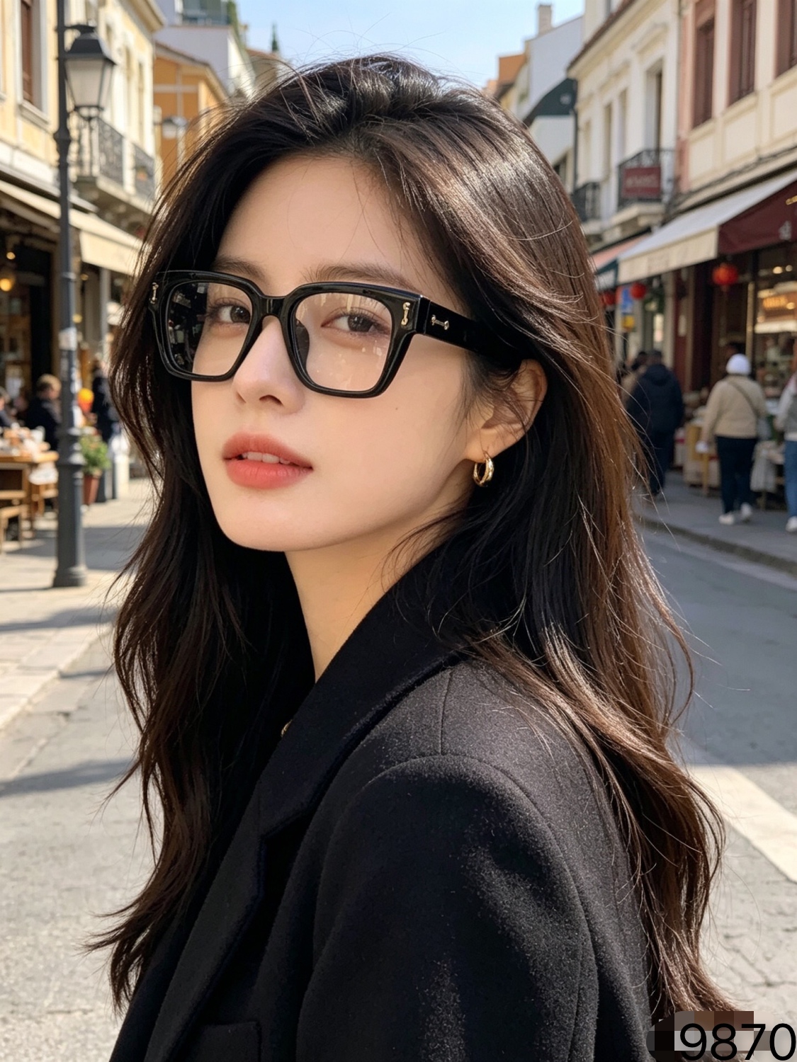 。Gucc*时尚轻奢旅游拍照潮版男女太阳镜户外方形墨镜