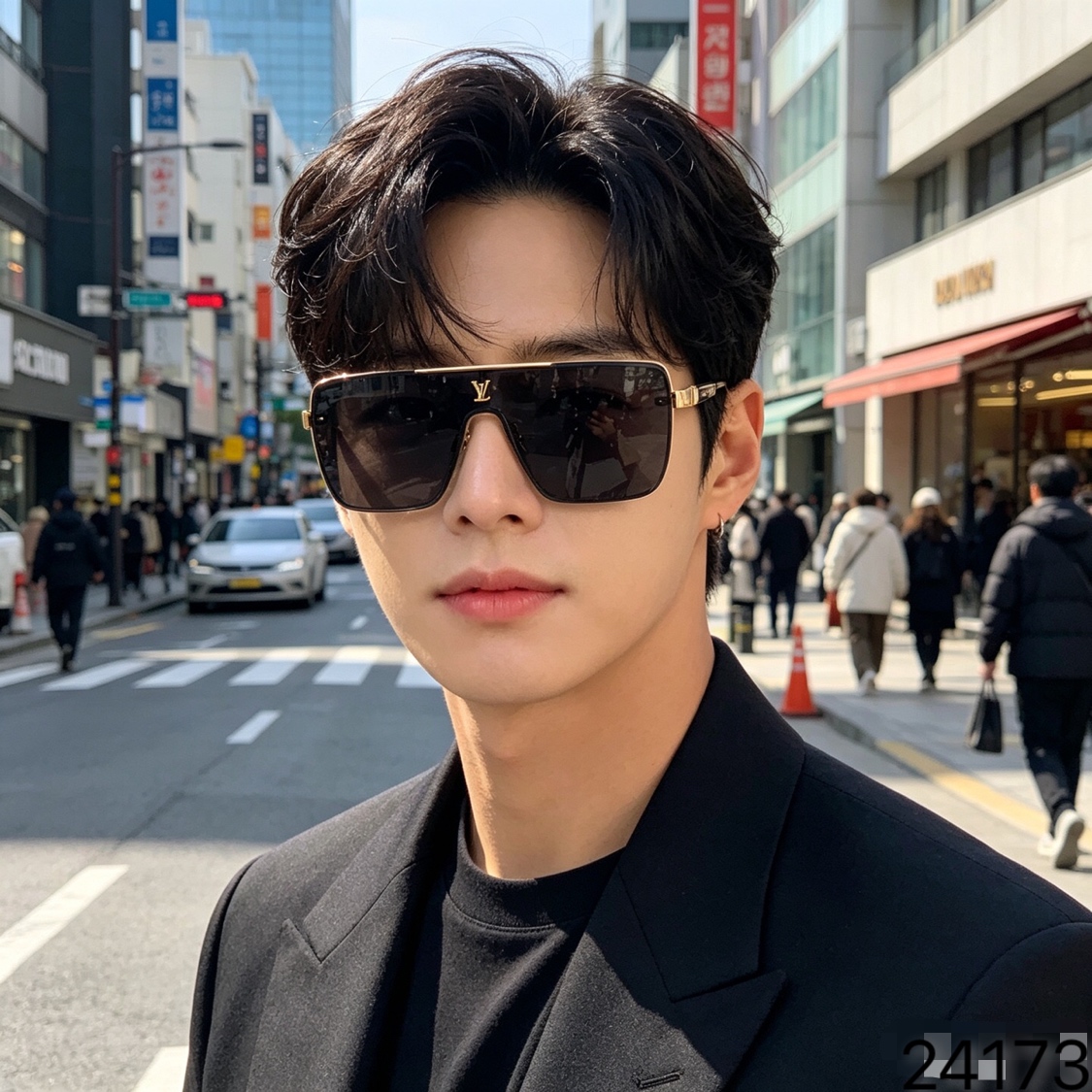 🔥🔥Louis vuitto*新款大框男女太阳镜  方框驾驶出游度假太阳镜 时尚休闲墨镜