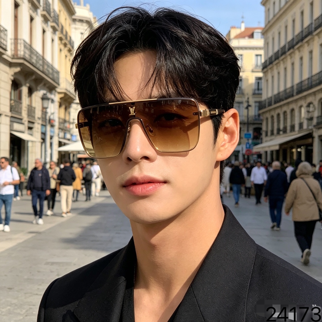 🔥🔥Louis vuitto*新款大框男女太阳镜  方框驾驶出游度假太阳镜 时尚休闲墨镜