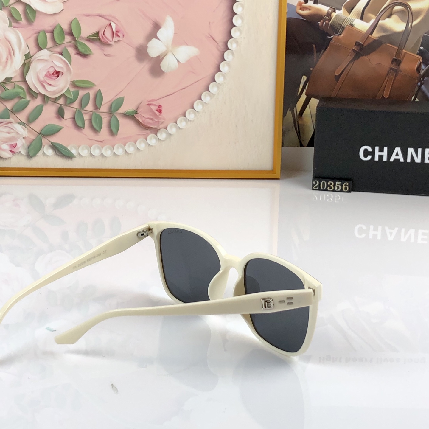 🔥🔥CHANE*韩版高品质偏光太阳镜网红素颜质感街拍遮阳防紫外线墨镜