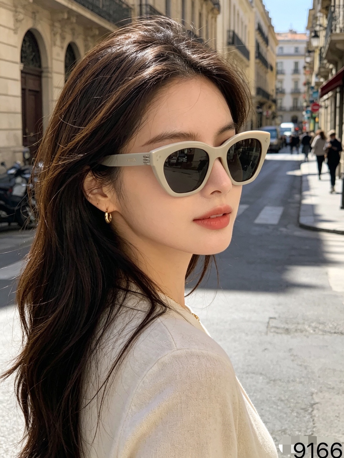 🔥🔥Celin*欧美个性小框墨镜女高级感高颜值帅气时尚镜腿太阳眼镜防紫外线