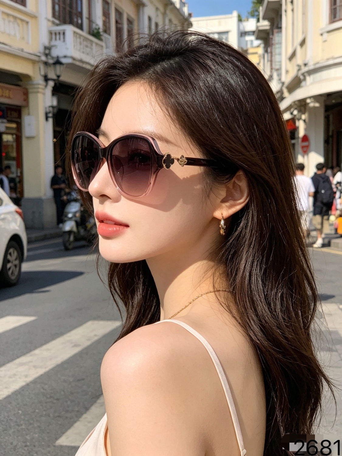 🔥🔥Chane*2026新款时尚偏光太阳镜欧美女士高级感优雅气质太阳镜