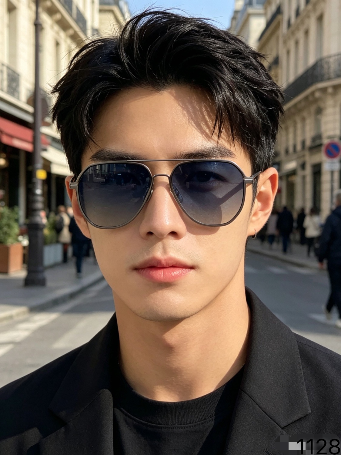 🔥🔥LOUISVUITTO*2026欧美新款轻薄偏光太阳镜男士双梁开车驾驶遮阳镜潮流时尚墨镜