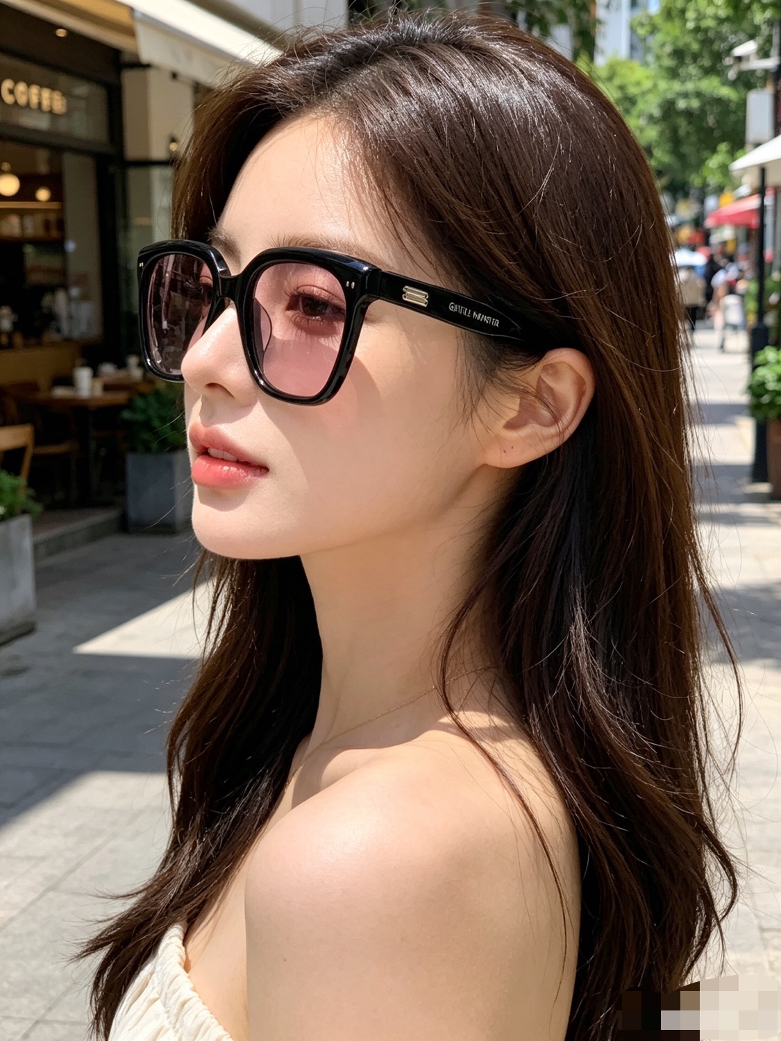 🔥🔥网红新款墨镜同款防紫外线时尚户外眼镜潮流个性男女高级感太阳镜