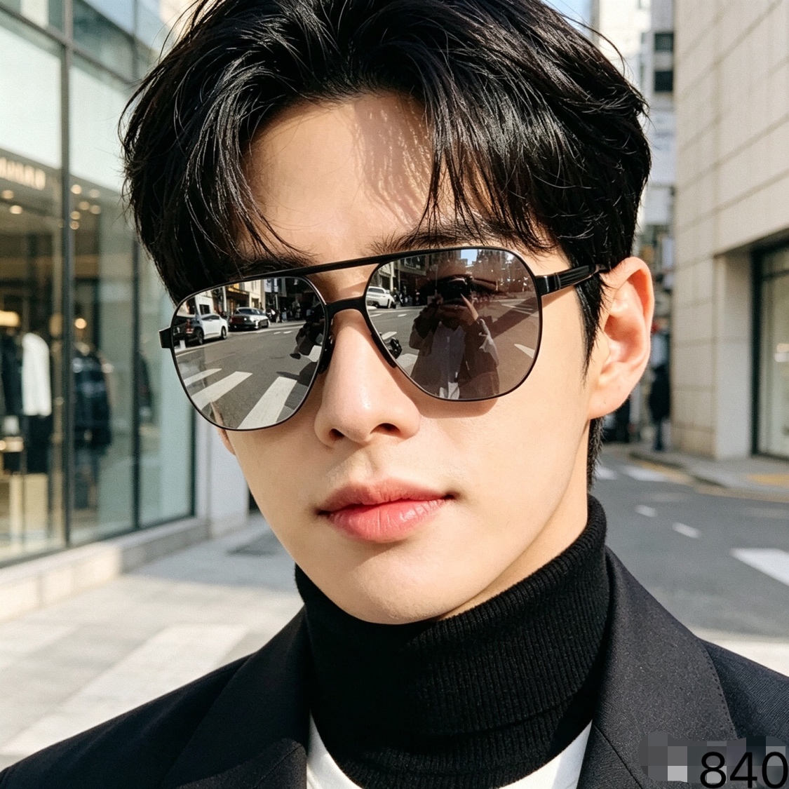 Prad*高品质尼龙偏光太阳镜男士潮流时尚遮阳墨镜防紫外线开车驾驶