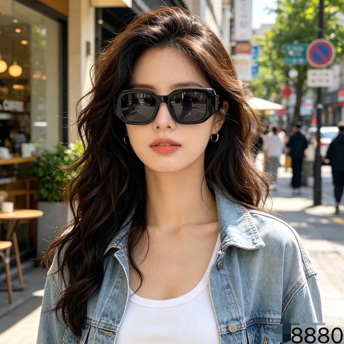 Louis vuitto*新款欧美复古多边形网红大牌太阳镜时尚个性街拍ins墨镜女潮