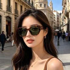 🔥🔥CHANE*新版潮酷墨镜女高级感方框圆脸显脸小夏季旅游街拍防晒太阳镜 🔥🔥CHANE*新版潮酷墨镜女高级感方框圆脸显脸小夏季旅游街拍防晒太阳镜