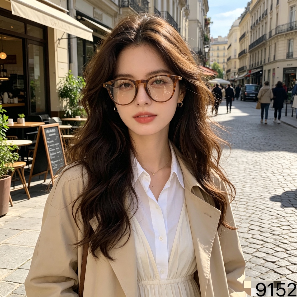 CHANE*复古圆框近视眼镜框女素颜玳瑁显脸小可配高度数防蓝光眼镜小框