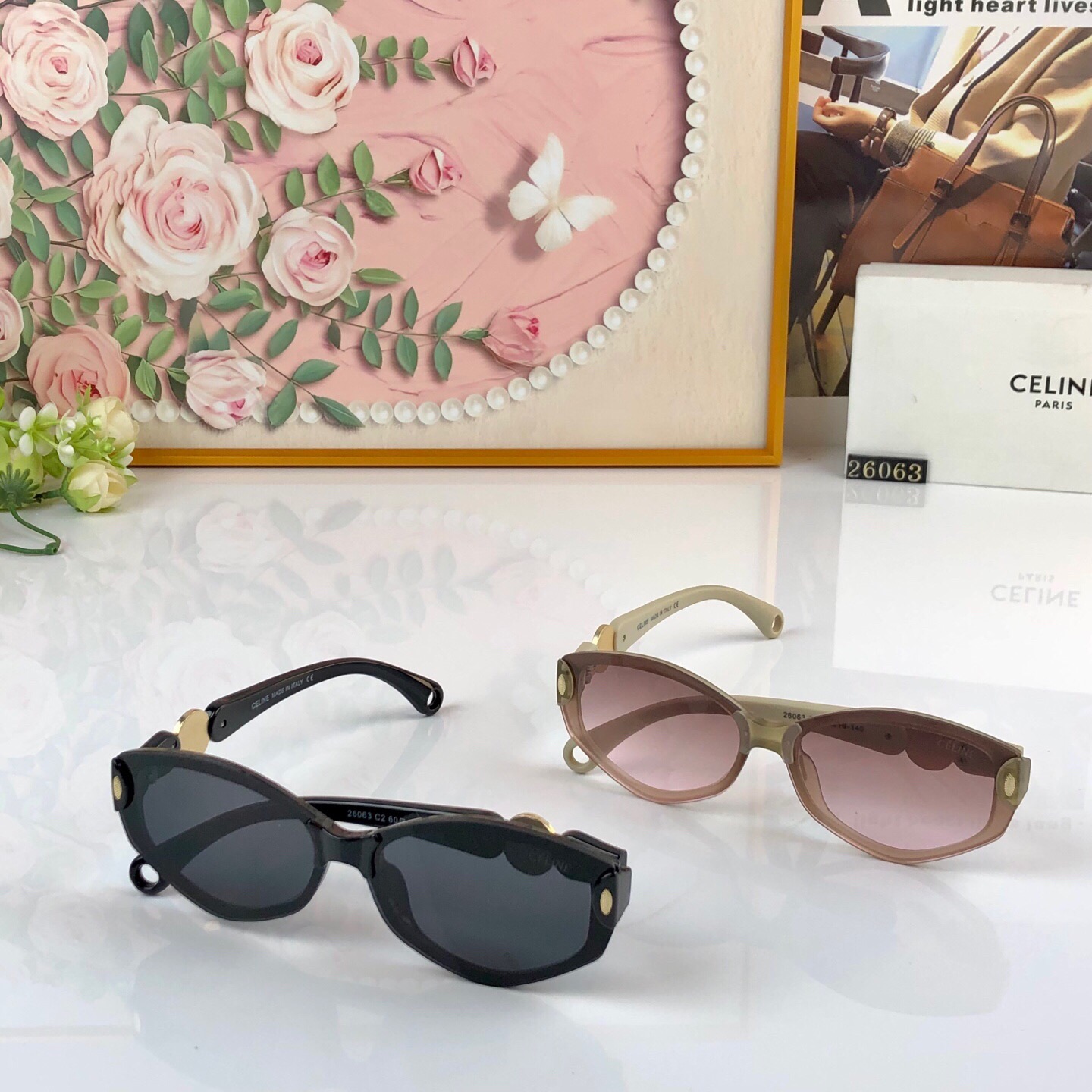Celin*韩版复古方形墨镜女夏季旅行遮阳网红甜辣显脸小高级感太阳镜