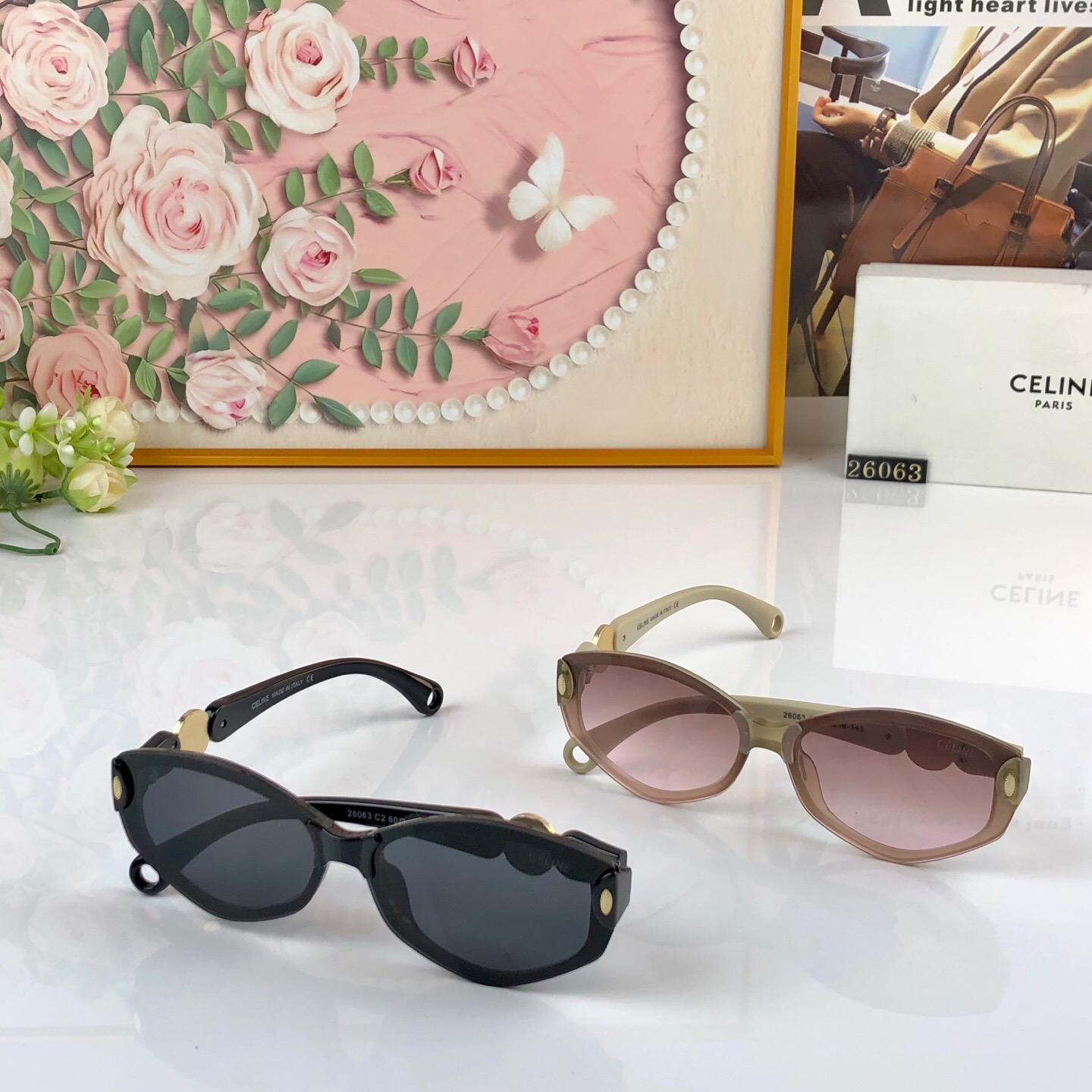 Celin*韩版复古方形墨镜女夏季旅行遮阳网红甜辣显脸小高级感太阳镜