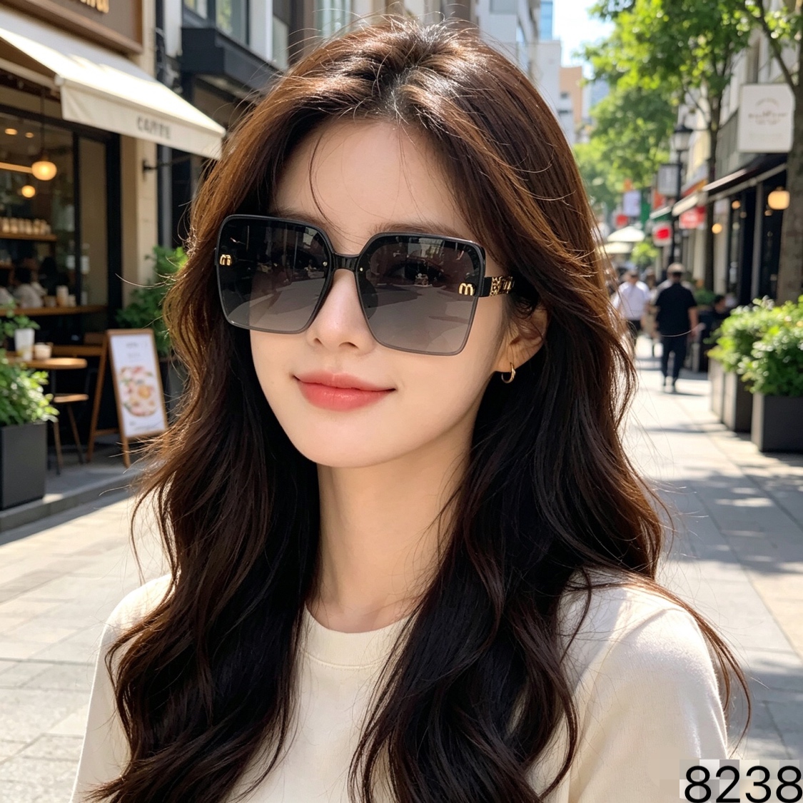 NO:951842,miumi*2026 new summer style large-frame square sunglasses, retro trendy street photography, sunglasses, sunglasses, sunglasses, glasses, miumiu19860909miumi*2026夏季新款大框方形太阳镜复古潮流街拍墨镜眼镜墨镜太阳镜,眼镜,miumiu,glasses