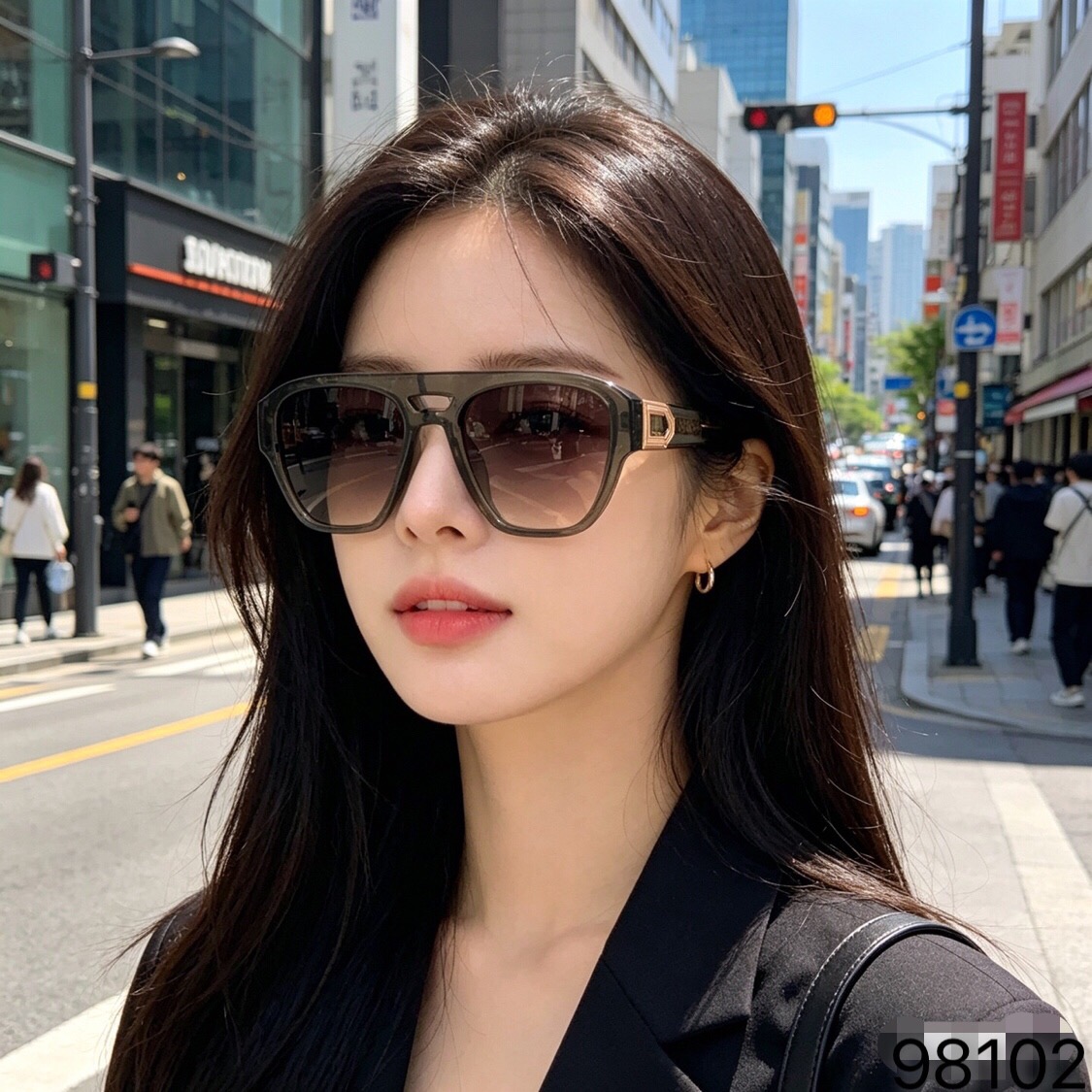 LOUISVUITTO*时尚高质量男女情侣款太阳眼镜防紫外线谢霆锋同款墨镜