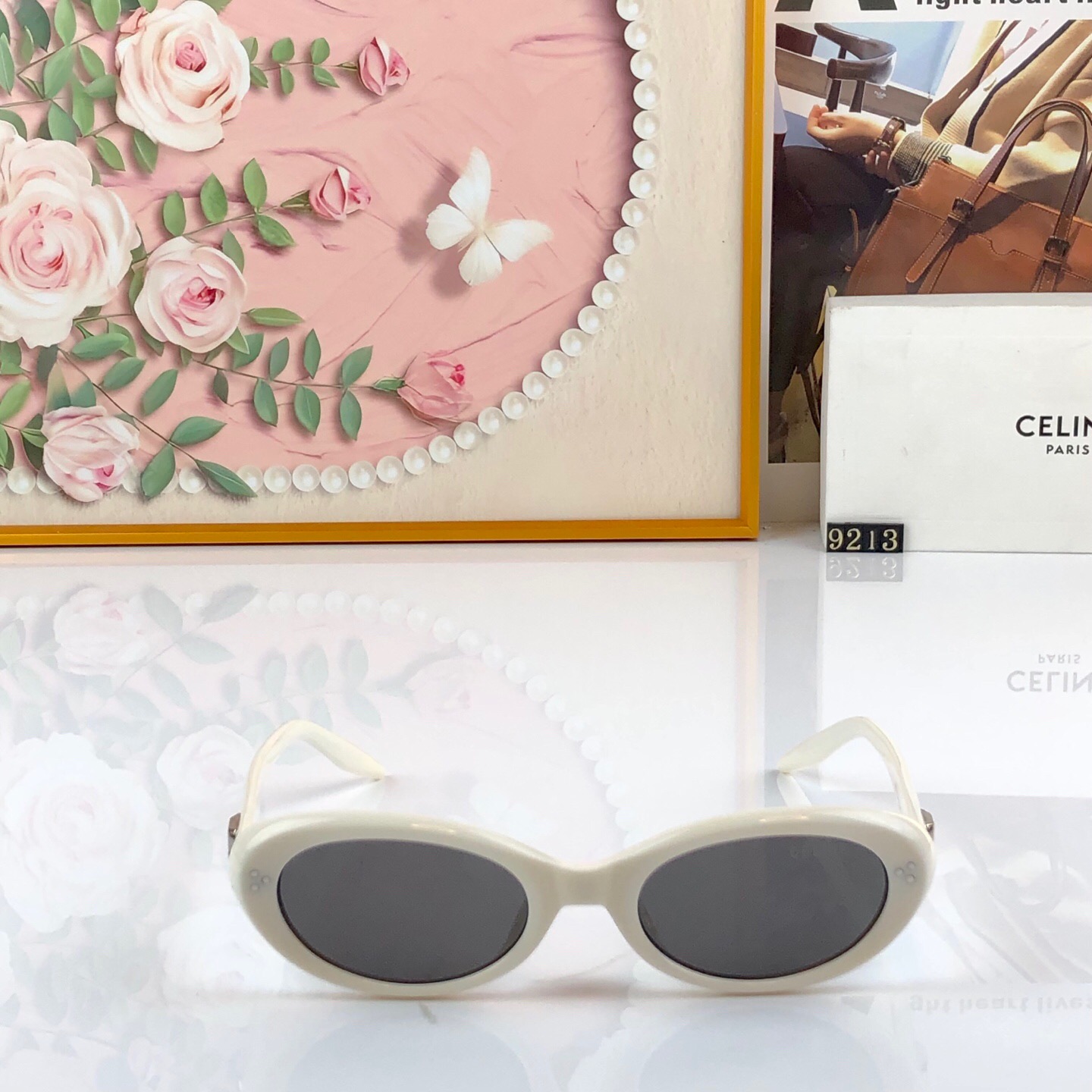 Celin*2026新款复古猫眼窄框墨镜女款潮小脸凹造型气质高级感夏太阳镜