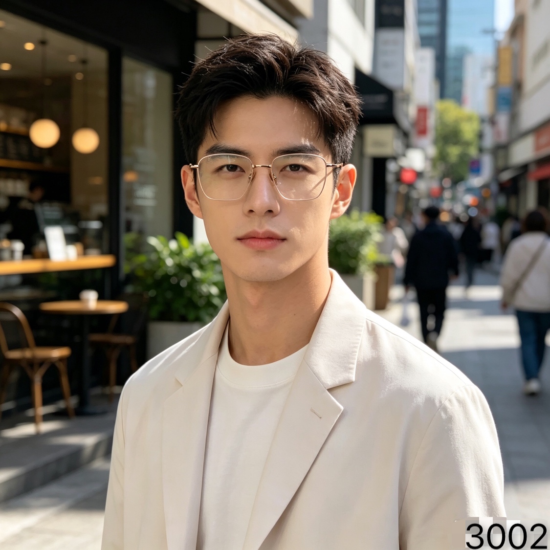 Louis vuitto*高级感金属眼镜框女可配度数近视眼镜架复古斯文小方框眼镜架男
