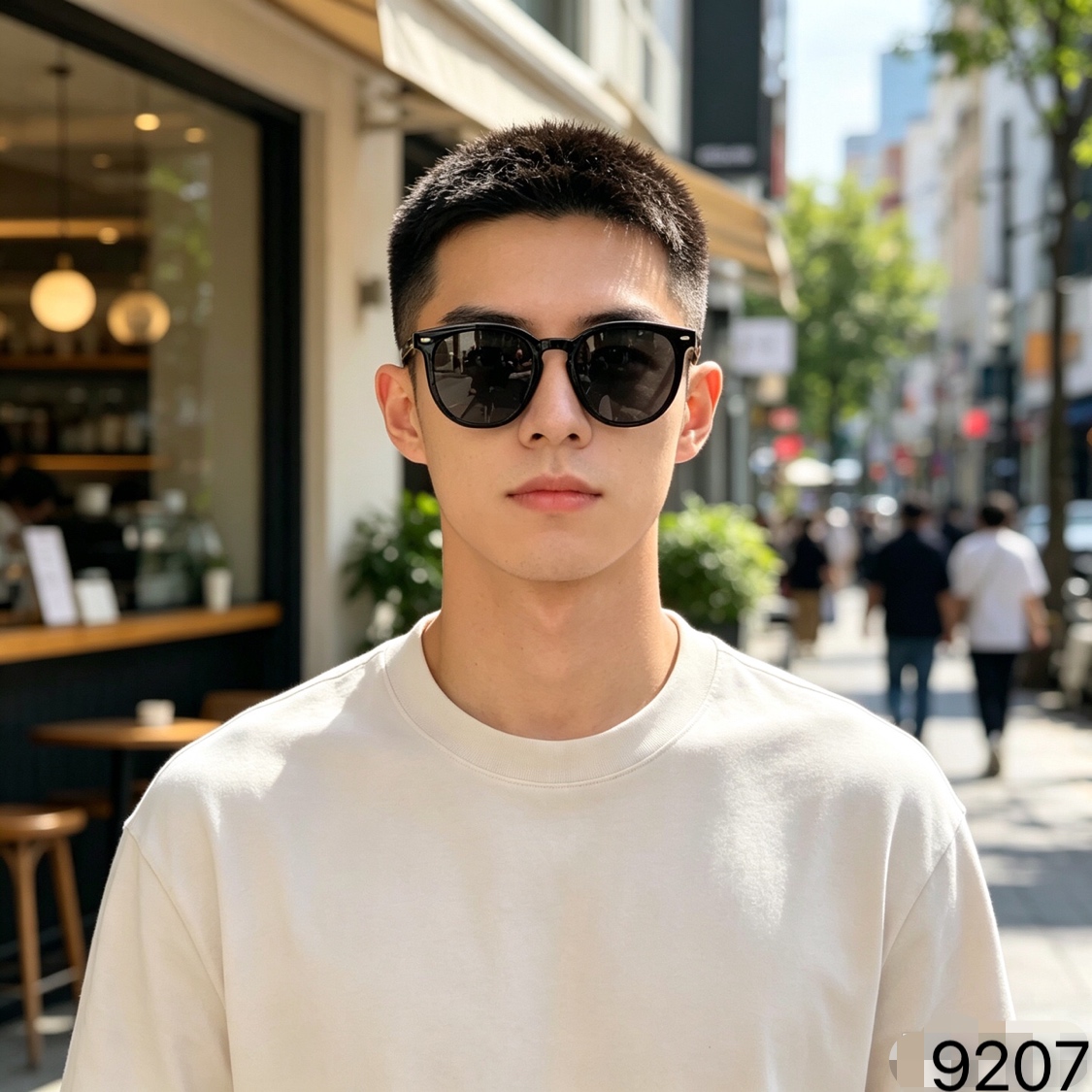 Dio*墨镜新款女韩系时尚太阳镜黑框男款潮开车防晒眼镜