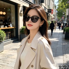 🔥🔥韩系猫眼复古墨镜女高级感2026新款时尚方圆脸显瘦防紫外线太阳镜 🔥🔥韩系猫眼复古墨镜女高级感2026新款时尚方圆脸显瘦防紫外线太阳镜