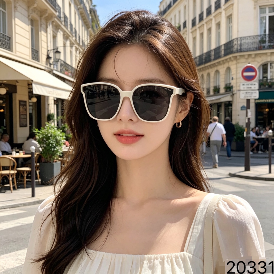 🔥🔥Louis vuitto*2026新款墨镜方框墨镜女高级感素颜太阳镜女遮阳复古修颜拍照显瘦