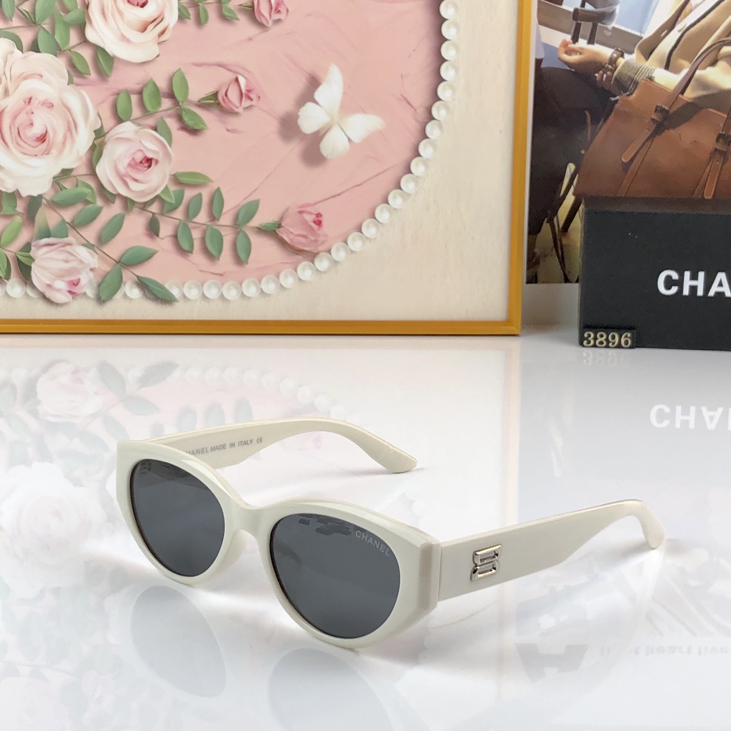 🔥🔥Chane*猫眼墨镜女款2026新款高级感旅游拍照出片太阳镜防紫外线