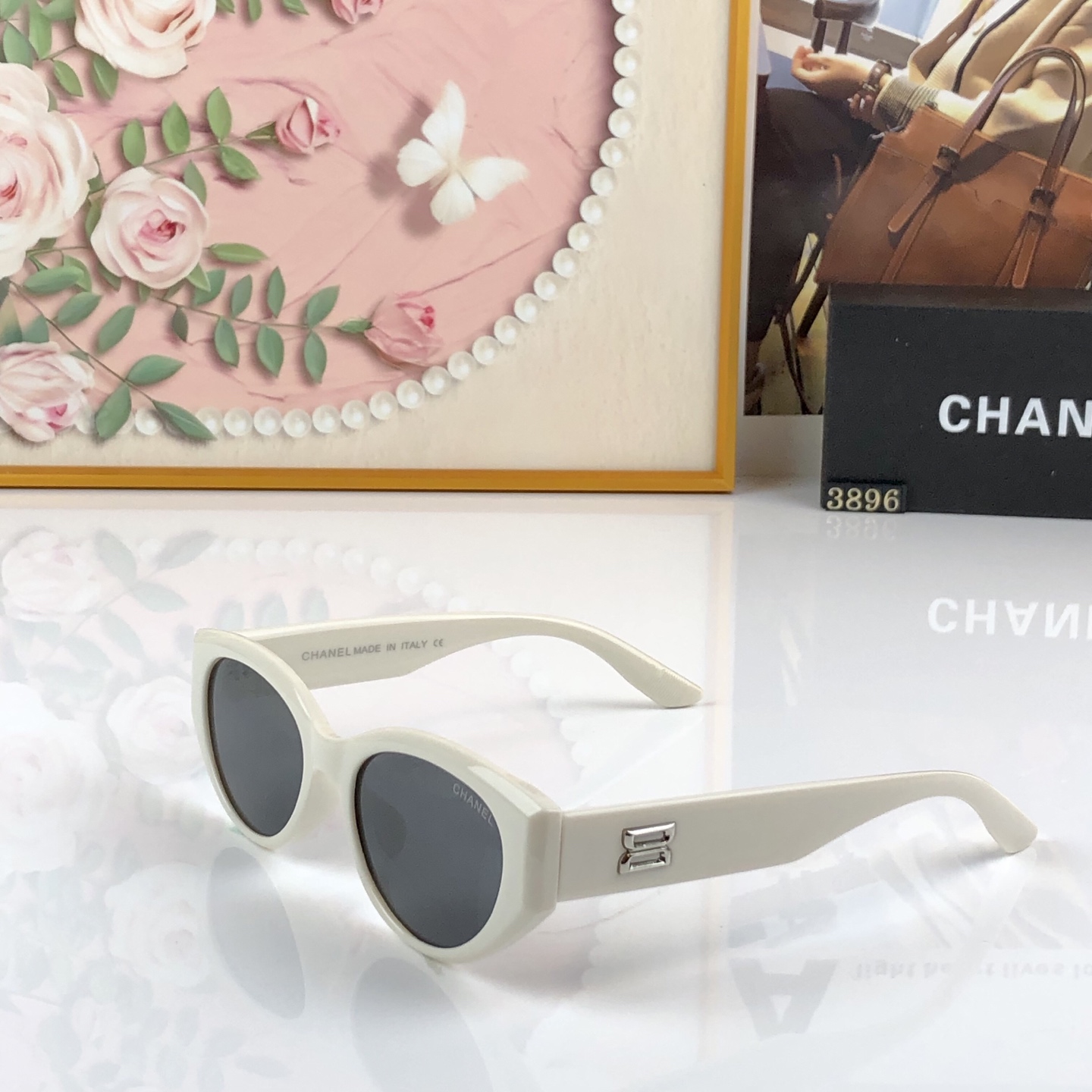 🔥🔥Chane*猫眼墨镜女款2026新款高级感旅游拍照出片太阳镜防紫外线