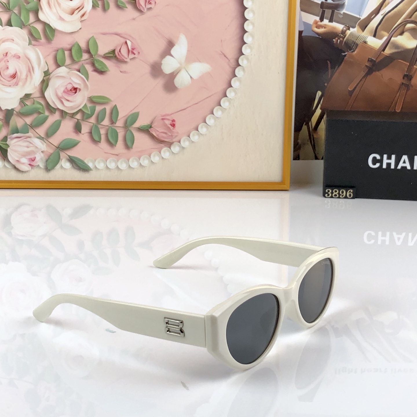 🔥🔥Chane*猫眼墨镜女款2026新款高级感旅游拍照出片太阳镜防紫外线